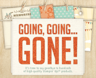 Stampin Up Canada Retired List